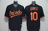 Baltimore Orioles #10 Adam Jones Black New Cool Base Stitched Baseball Jersey,baseball caps,new era cap wholesale,wholesale hats